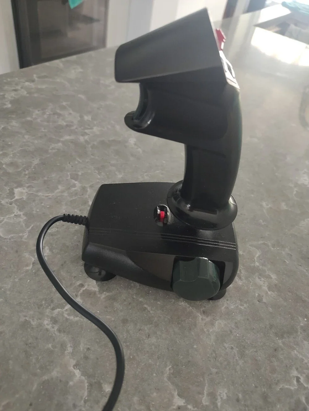 Vintage CompUSA Battle Gear 3D flight joystick-untested.
